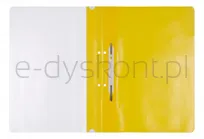 Office Products Skoroszyt, PP, A4, 2 otwory, 100/170mikr., wpinany, żółty  - 2