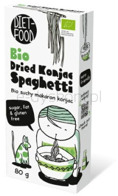 Diet Food Makaron KONJAC Shiritaki spaghetti suchy BIO 80 g