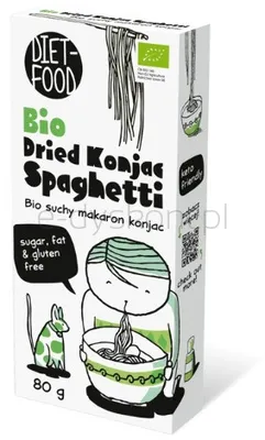Makaron KONJAC Shiritaki spaghetti suchy BIO 80 g