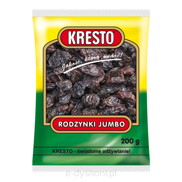 Kresto Rodzynki Jumbo 200G