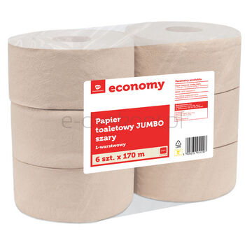 Tge Papier Toaletowy Jumbo Szary 6X170 Metrów