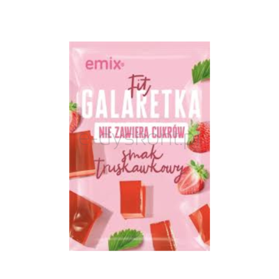 Emix Galaretka FIT (bez cukru) truskawkowa 25g