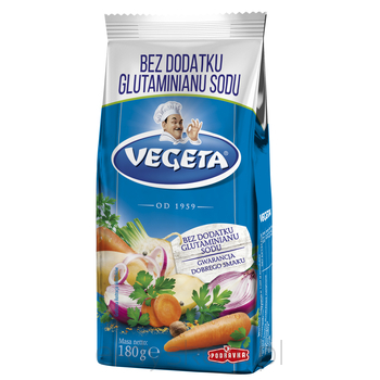 Podravka Vegeta Bez Glutaminianu Sodu 180G