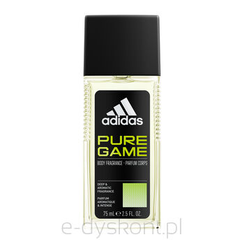 Adidas Dezodorant Do Ciała Dla Mężczyzn Pure Game Zapachowy 75 Ml