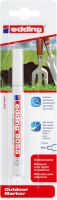 Edding Marker odporny na warunki atmosferyczne e-8055 1-2 mm, blister, biały [BIURO]