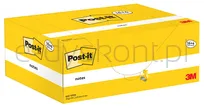 Karteczki Samoprzylepne Post-It® (653Cy-Vp20), 38X51Mm, (16+4)X100 Kart., Żółte, 4 Bloczki Gratis - 2