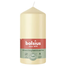 Świeca pieńkowa 120/58 Essentials Owsiany beż