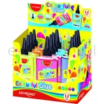 Klej w płynie KEYROAD, kolorowy, zmywalny, 90g, display - 2