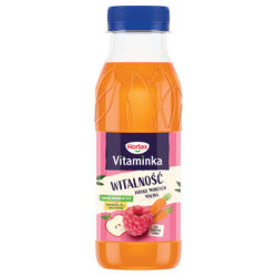 Hortex Vitaminka jabłko, marchew, malina Sok butelka aPet 300 ml  SK