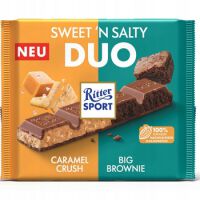 Ritter Sport Czekolada mleczna DUO Sweet&Salty 218g