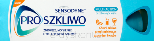 Sensodyne Proszkliwo Multiaction Pasta Do Zębów Z Fluorem Chroniąca Szkliwo O Smaku Miętowym, 75 Ml