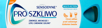 Sensodyne Proszkliwo Multiaction Pasta Do Zębów Z Fluorem Chroniąca Szkliwo O Smaku Miętowym, 75 Ml