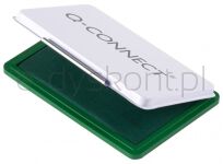 Q-Connect Poduszka Do Stempli Z Tuszem, 110X70Mm, Metalowa, Zielona - 2