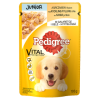 Pedigree Junior Kurczak, Ryż W Galaretce 100G