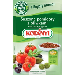 Kotanyi Suszone Pomidory Z Oliwkami Mieszanka Przypraw 22 G
