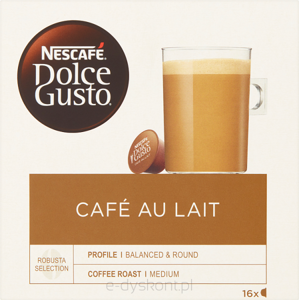 Nescafe Dolce Gusto Café Au Lait Kawa W Kapsułkach 160G