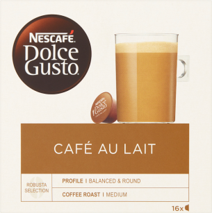 Nescafe Kawa W Kapsułkach Dolce Gusto Cafe Au Lait 160G