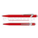 Długopis CARAN D'ACHE 849 Classic Line, M, czerwony z czerwonym Wkładem - 4