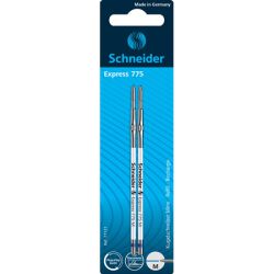 Schneider Wkład Do Długopisu  775, M, 2Szt., Blister, Niebieski 