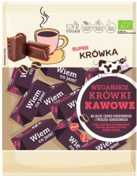 Super Fudgio Krówki Wegańskie Kawowe  Bio 150 G
