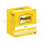 Bloczek Samoprzylepny Post-It, 76X127Mm, 12X100 Kart., Żółty - 2