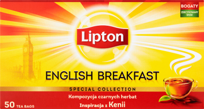 Lipton Herbata English Breakfast 50TB