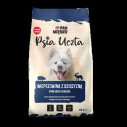 Pan Mięsko Psia Uczta Wieprzowina Z Dziczyzną 850G