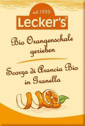Lecker`S Skórka Pomarańczowa Starta Bio 15 G