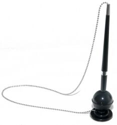 Office Products Długopis na metalowym łańcuszku  stojący, samoprzylepny, niebieski