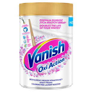 Vanish Oxi Action Odplamiacz Do Białych Tkanin W Proszku 625 G