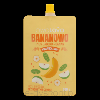 Owolovo Tropikalnie Bananowo 200 G