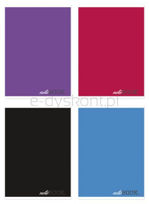 Office Products Zeszyt szkolny A5, w kratkę, 80 kart., 60gsm, mix kolorów