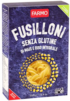 Makaron fusilloni kukurydziano-ryżowy bezglutenowy 250 g