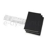 Zestaw 3 Zeszytów MOLESKINE Cahier Journals L (13x21cm) w kropki, 80 stron, czarny - 7