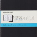 Zestaw 3 Zeszytów Moleskine Cahier Journals L (13x21cm) w kropki, 80 stron, czarny - 10