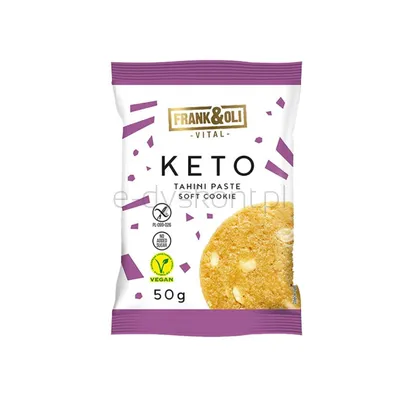Frank & Oli Keto miękkie ciasteczko tahini paste 50g