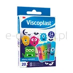 Plastry Dziecięce Viscoplast Monsters, 2 Rozmiary, 20 Szt., Pudełko - 3