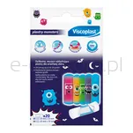 Plastry Dziecięce Viscoplast Monsters, 2 Rozmiary, 20 Szt., Pudełko - 4