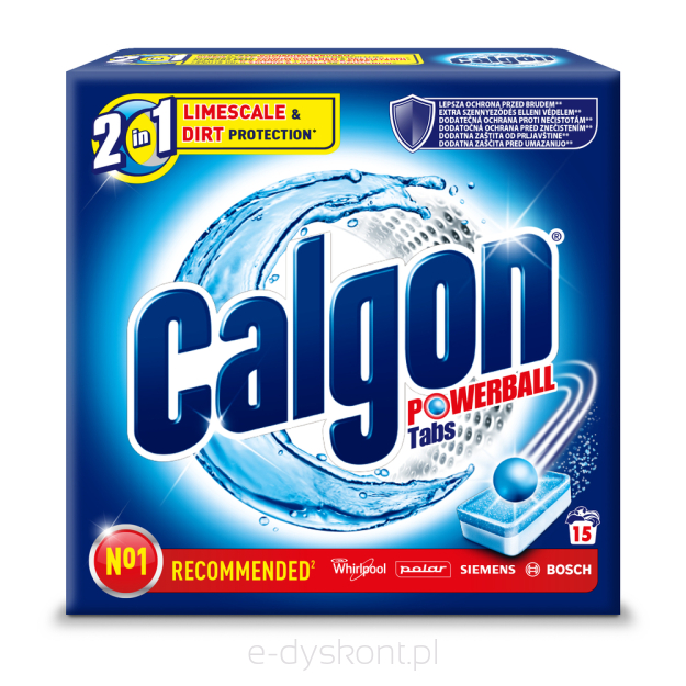 Calgon Tabletki 15 Sztuk