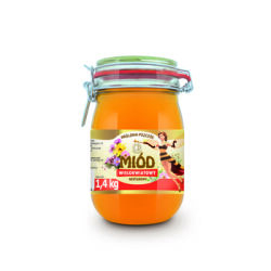 Królowa Pszczół Komfort Miód Wielokwiatowy 1,4 Kg 