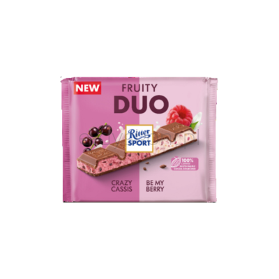 Ritter Sport Czekolada DUO Fruity 218g