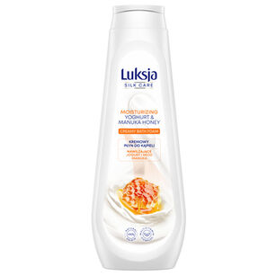 Luksja Płyn Do Kąpieli Silk Care Kremowy Jogurt I Miód Manuka 900 Ml