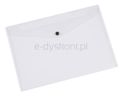 Q-Connect Teczka kopertowa zatrzask, PP, A3, 172mikr., transparentna