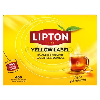 Lipton Herbata czarna 400 Torebek