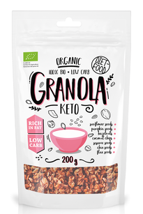 Granola Keto Bio 200 G - Diet-Food [BIO]