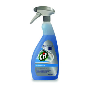 Cif Professional Window  Multi Surface Cleaner 750 Ml