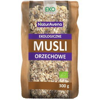 Naturavena Ekologiczne Musli Orzechowe 300G