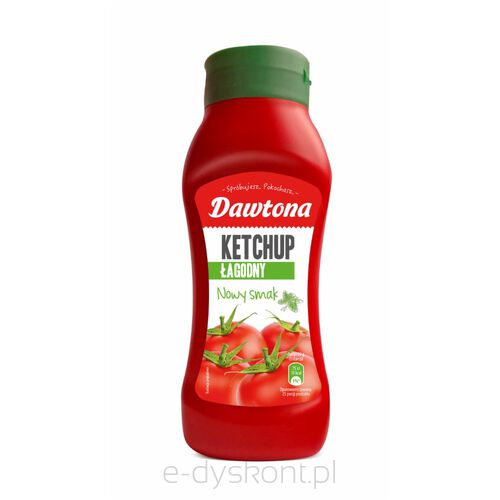 Dawtona Ketchup Łagodny 500G 