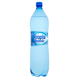 KROPLA BESKIDU gazowana 1,5l