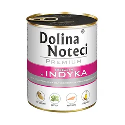 Dolina Noteci mokra karma dla psów Premium indyk puszka 400 g